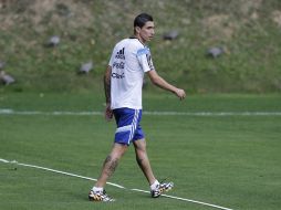 Ángel Di María espera estar en condiciones de disputar la final del próximo domingo. AP /