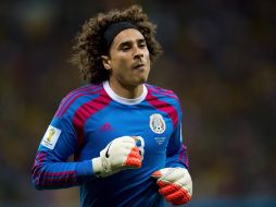 Guillermo Ochoa no pudo ser considerado en la terna al mejor portero del Mundial. MEXSPORT /