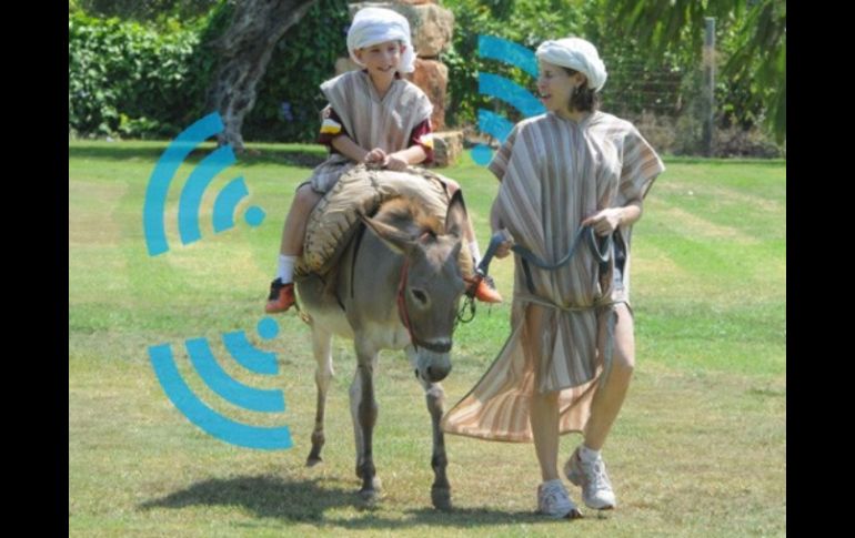 Los pastores en zonas remotas podrán acceder a internet desde su trabajo. ESPECIAL /