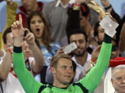 Manuel Neuer se mostró imbatible en cuatro partidos. AP /