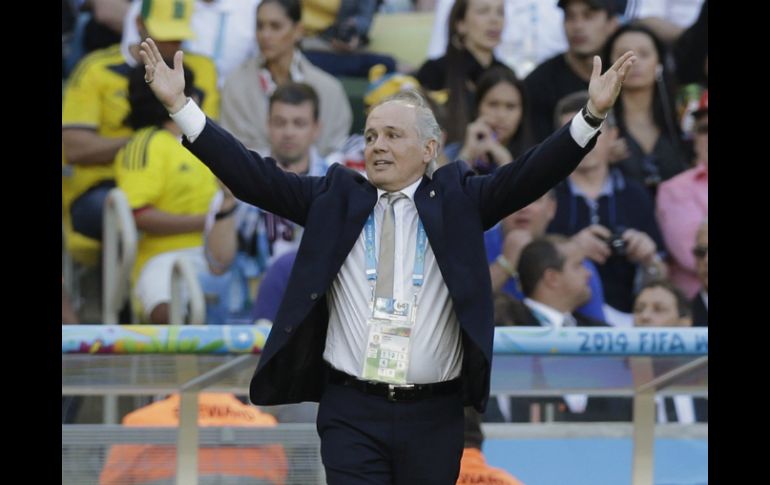 Alejandro Sabella se va con un doble sentimiento, la frustración por no lograr el sueño pero por otro el del deber cumplido. AFP /