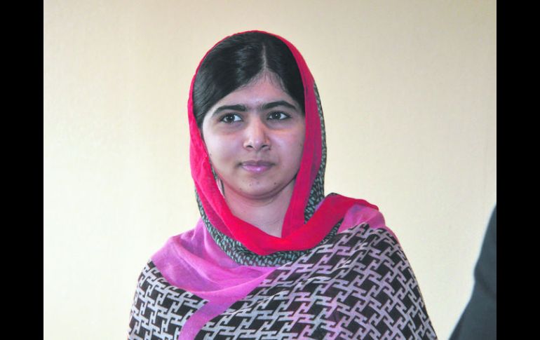 Apoyo. Malala realiza una gira por Nigeria para impulsar la liberación de las secuestradas. AP /