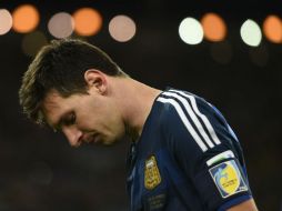 El anuncio de entregar el premio a Messi despertó reacciones negativas entre los aficionados. AFP /