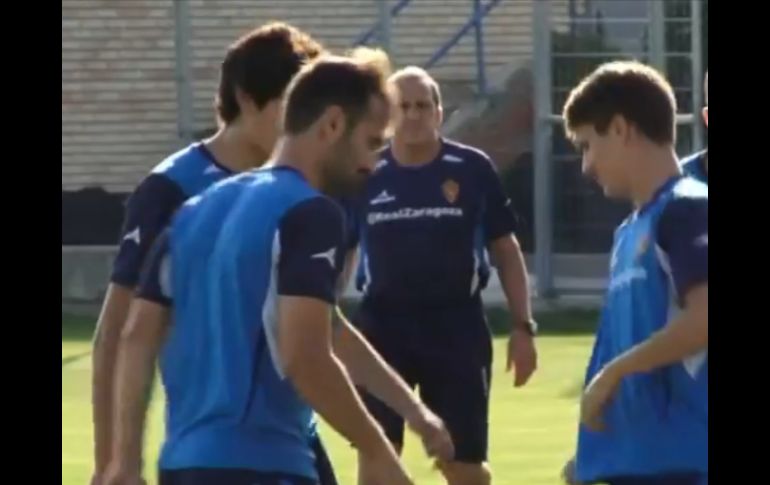 El equipo español se encuentra en su primer entrenamiento de la pretemporada 2014. ESPECIAL /