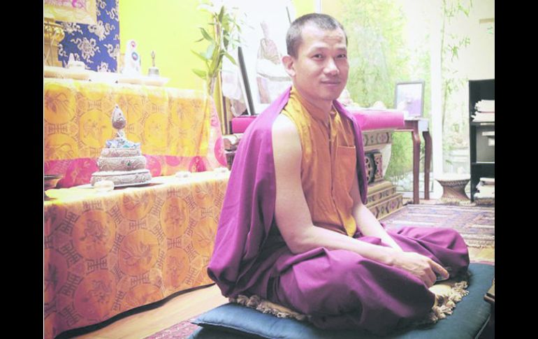 Khenpo Karma Tsultrim comparte sus conocimientos para disfrutar la vida a plenitud. ESPECIAL /