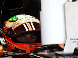 El piloto de Force India tuvo una mejor vuelta de un minuto y 18.035 segundos en el Q2 de F1. AFP /