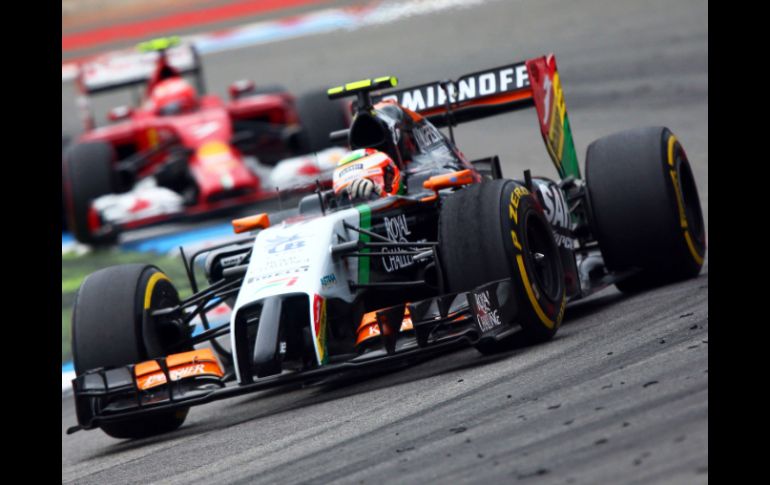 La escudería del tapatío, Force India, es quinta en Mundial de F1 con 98 puntos. EFE /