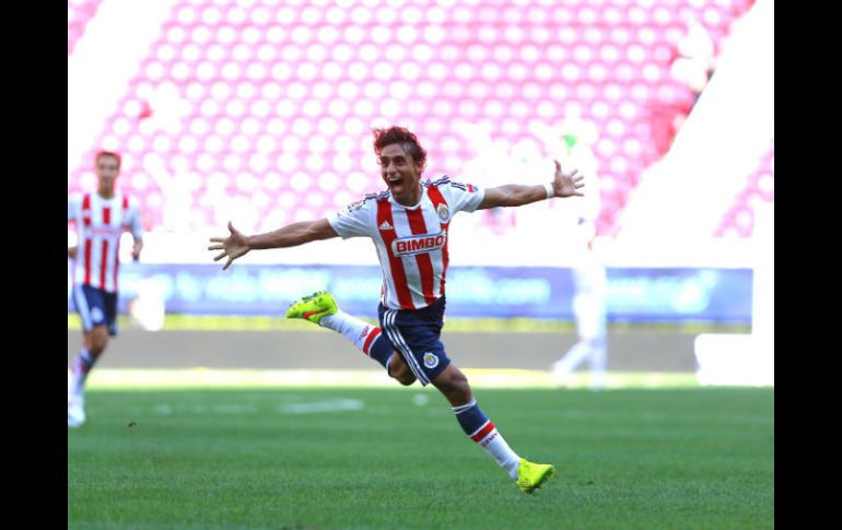 El primer gol del partido fue obra de Fernando Arce.  /