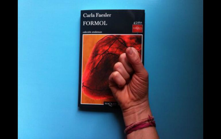 Carla señala que ve a este libro como un relato de historia donde cada personaje solo da su punto de vista.TWITTER: @CarlaFaesler. ESPECIAL /