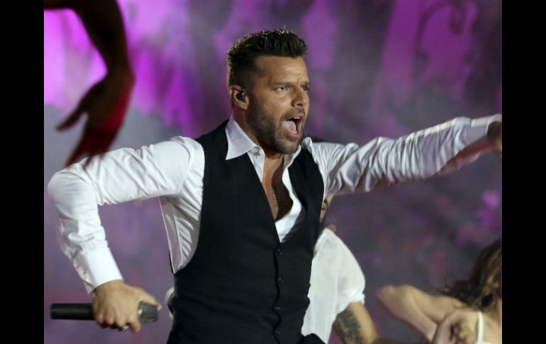 Ricky Martin ha obtenido más de 95 Discos de Platino y 40 Discos de Oro. AP /