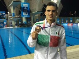 Iván García fue el único podio en la Serie Mundial de China al ganar bronce. Twitter: @IvanGarciaPollo. ESPECIAL /