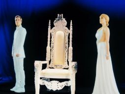 Hologramas de Peeta y Johanna en la Comic-Con de San Diego. ESPECIAL /