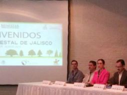 Este martes se inauguró el Foro Forestal Jalisco. ESPECIAL /