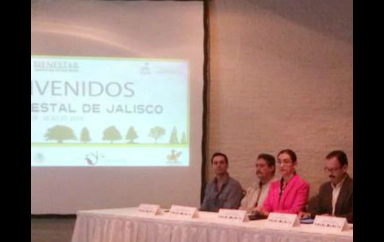 Este martes se inauguró el Foro Forestal Jalisco. ESPECIAL /