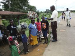 En Liberia se han cerrado escuelas y también dado descanso obligado a funcionarios. EFE /