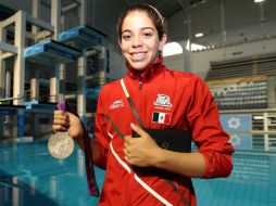 Alejandra destacó al ser de las más jóvenes en Londres y otras competencias internacionales. ARCHIVO /