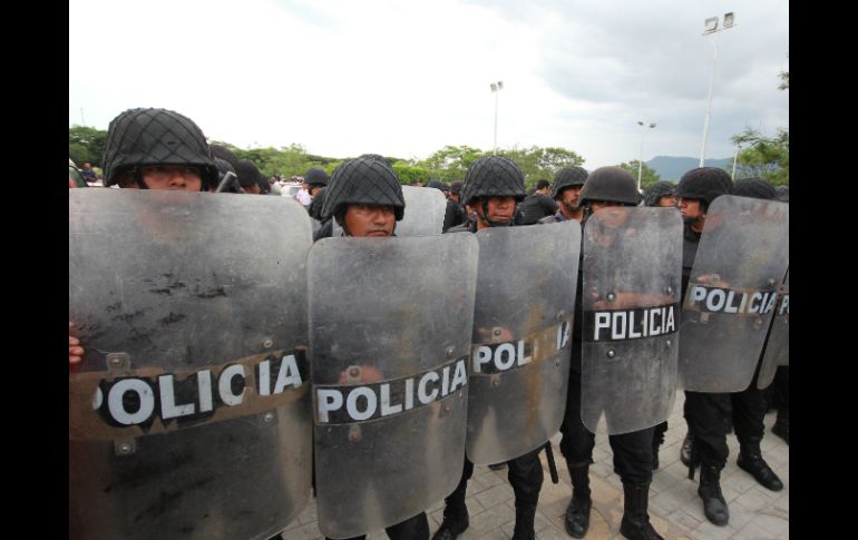 El total de uniformados que se esperan de la Fuerza Única es de mil 168 policías de todos los municipios. ARCHIVO /