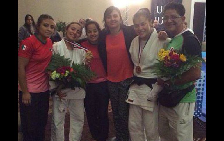 La judoca Carrillo obtuvo el oro junto a Andrea Gutiérrez llevandose la medalla de bronce.  /