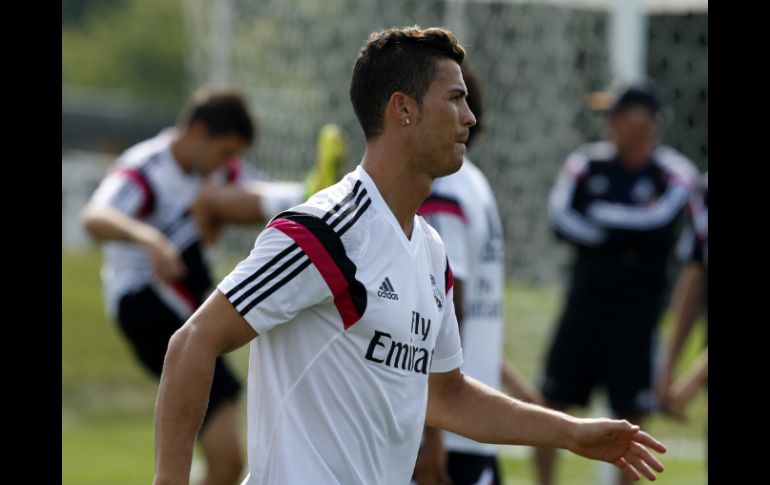 El jugador del Real Madrid espera participar en algún momento del amistoso frente a su antiguo equipo. EFE /