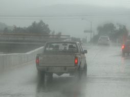 Por la presencia de vientos y lluvia la Segob anuncia estado de alerta. ARCHIVO /