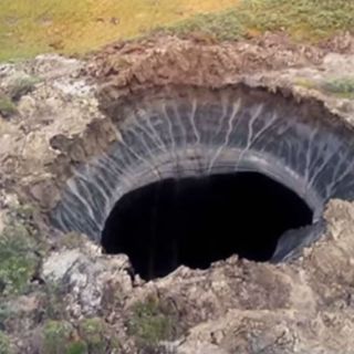 El ‘cráter del fin del mundo’, una prueba más del cambio climático
