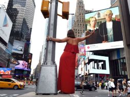 El pistoletazo de salida es un panel digital encendido en Times Square en Nueva York. AFP /