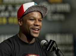 Mayweather afirma que le encanta que los aficionados vayan a los cines y vean sus peleas. MEXSPORT /