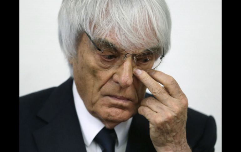 Ecclestone considera que los jueces no tenían otra opción mas que multarlo. AP /