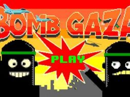 El jugador podía pilotear aviones de combate simulando ataques isralíes contra Gaza. ESPECIAL /