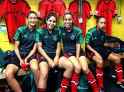 Las chicas dirigidas por Christopher Cuéllar quiere acercarse a los cuartos de final. Foto: @miseleccionmx. ESPECIAL /