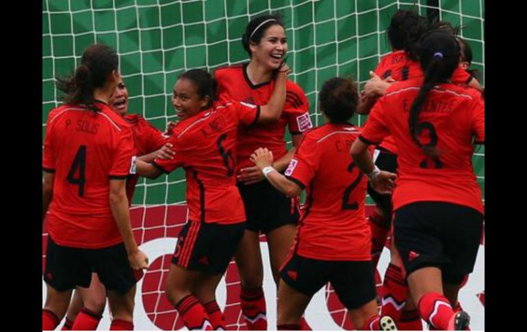 Tras este partido de la segunda jornada del Grupo C, mexicanas e inglesas llegan a dos puntos. Foto: ‏@FIFAWWC. ESPECIAL /