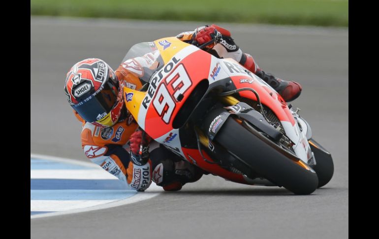 Márquez ha ganado los nueve GP que se han corrido y se mantiene invicto durante tres años en Indianápolis. EFE /