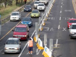 La obra de pavimentación de Acueducto no requerirá cerrar la totalidad de la avenida,sino que se hará por carriles. ARCHIVO /