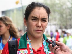 La atleta consiguió ocho oros, cinco platas y un bronce en la Olimpiada Nacional 2014. ESPECIAL /