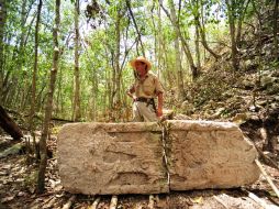 Un grupo de arqueólogos, encabezados por el esloveno Ivan Šprajc, descubrió la Lagunita. ARCHIVO /