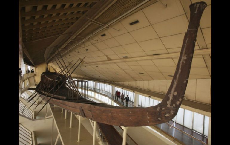 La piezas pertenecen legalmente a una de las habitaciones de la Gran Pirámide de Guiza, sobre la cámara funeraria de Keops. ARCHIVO /