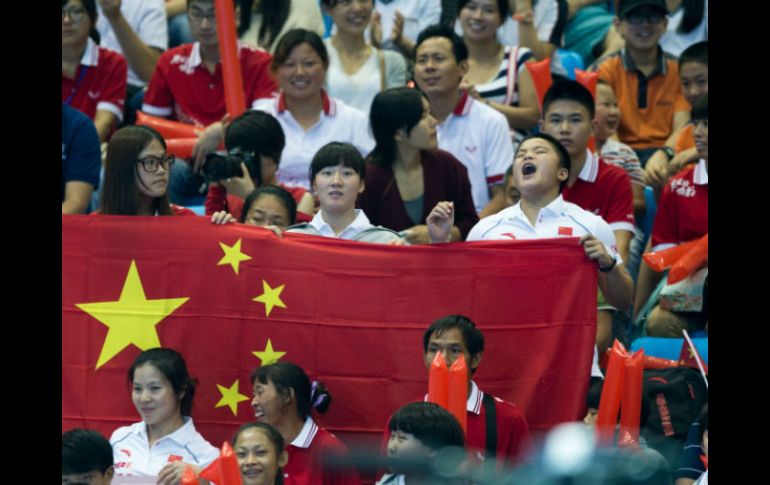 Con seis medallas en total, China se encuentra en el primer puesto del medallero. AFP /