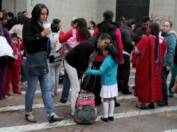 Niños de educación básica vuelven a las aulas para iniciar un nuevo año escolar. ARCHIVO /