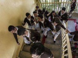 Este lunes inició el ciclo escolar 2014-2015.  /