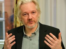 Julian Assange se encuentra refugiado e la embajada ecuatoriana en Lodres 26 meses. ARCHIVO /