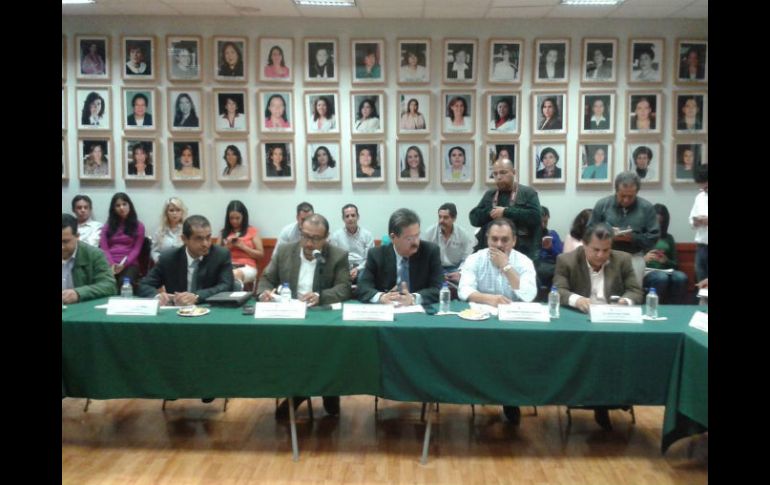 Imagen de la sesión de la Comisión de Vigilancia del Congreso de Jalisco. ESPECIAL /