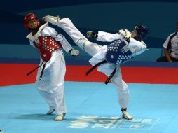 El taekwondoín neolonés obtuvo el segundo lugar en Nanjing 2014. Foto: @Conade ESPECIAL /