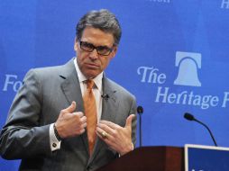 Rick Perry afirma que la frontera con México es porosa debido a la falta de acción del gobierno de Barack Obama. NTX /