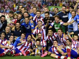 Mariano Rajoy felicita a jugadores, entrenador, técnicos y directivos del Atlético de Madrid, así como a la afición y seguidores. AFP /