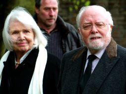 Richard Attenborough y su esposa Sheila Sim. AFP /