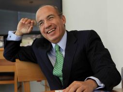 Para el ex presidente Felipe Calderón, algunas reformas aprobadas en la actual administración ''son las correctas''. SUN /