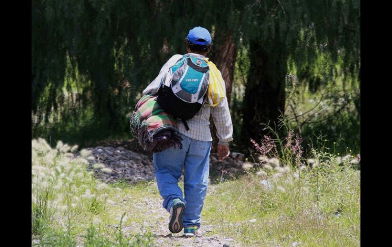 Afirman que la mayoría de los migrantes retenidos durante su paso por México piden retornar de manera segura a sus lugares de origen. ARCHIVO /