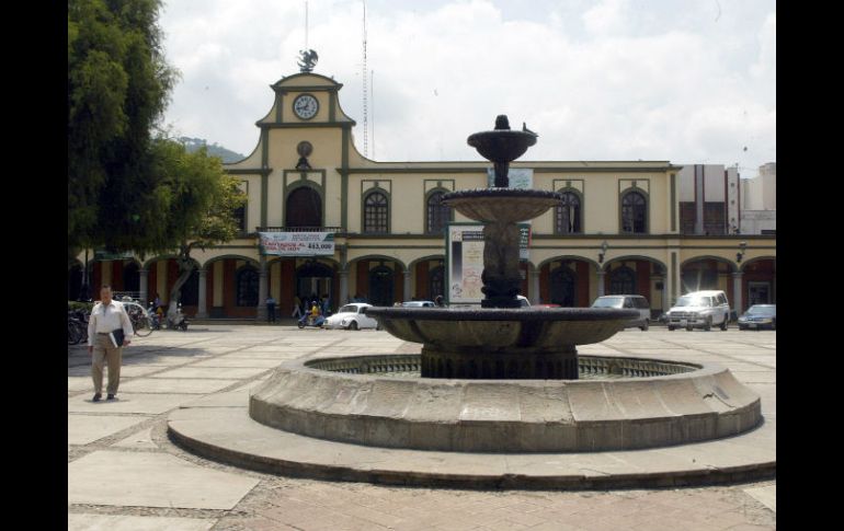 Imagen de la Plaza central de Zapotlán el Grande. ARCHIVO /