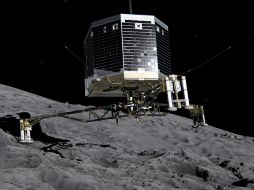 Tras diez años viajando por el Sistema Solar, 'Rosetta' llegó a inicios de este mes a su destino, el cometa 67P Churyumov-Geras. EFE /