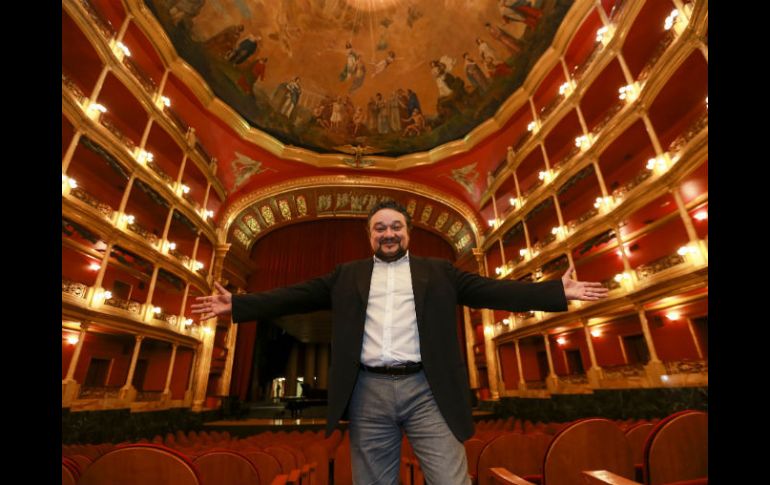 El tenor mexicano celebra estar en una de las ciudades que mejor lo han recibido.  /